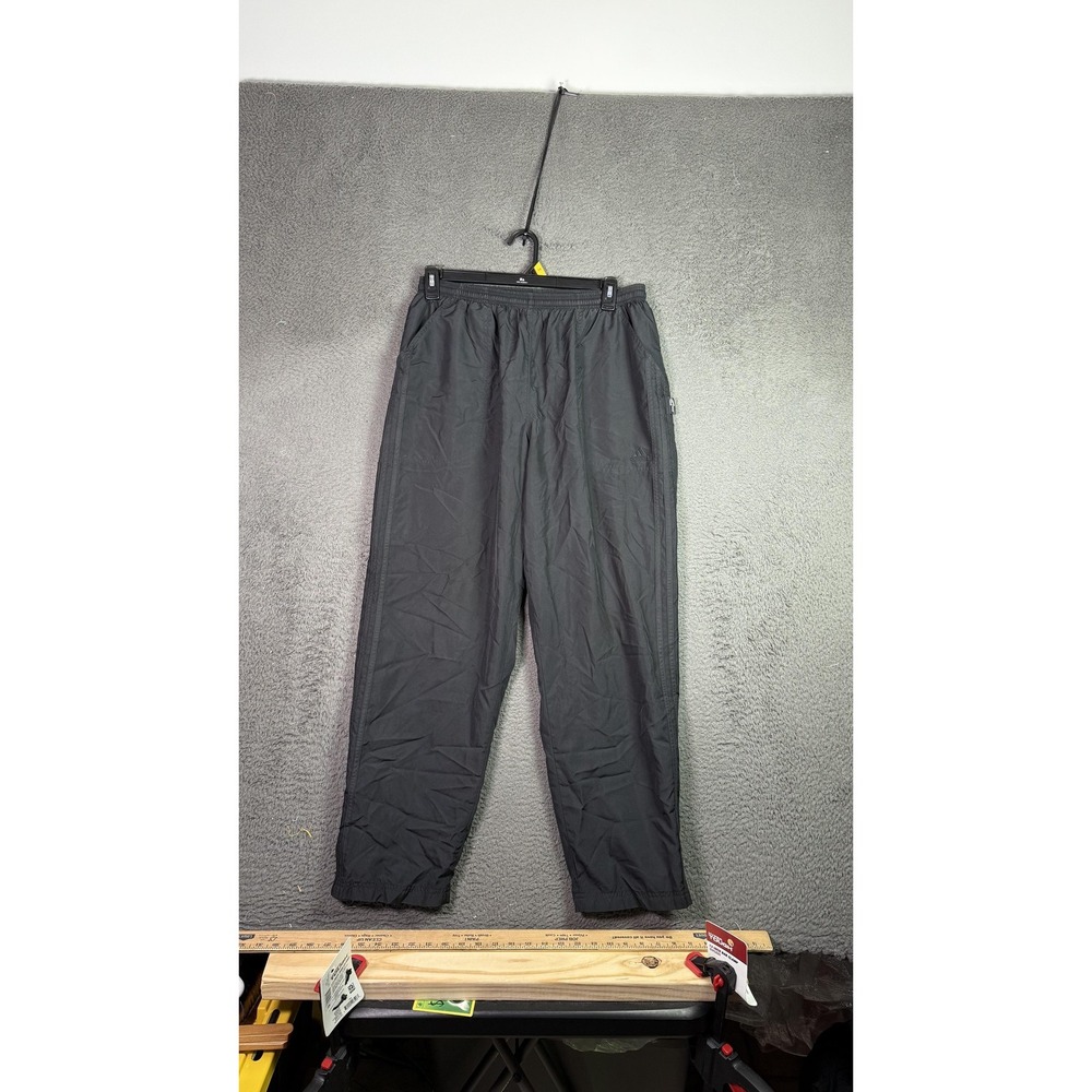 Adidas ClimaProof Pants Mens Extra Large Black Windbreaker Track Athletic Zipper